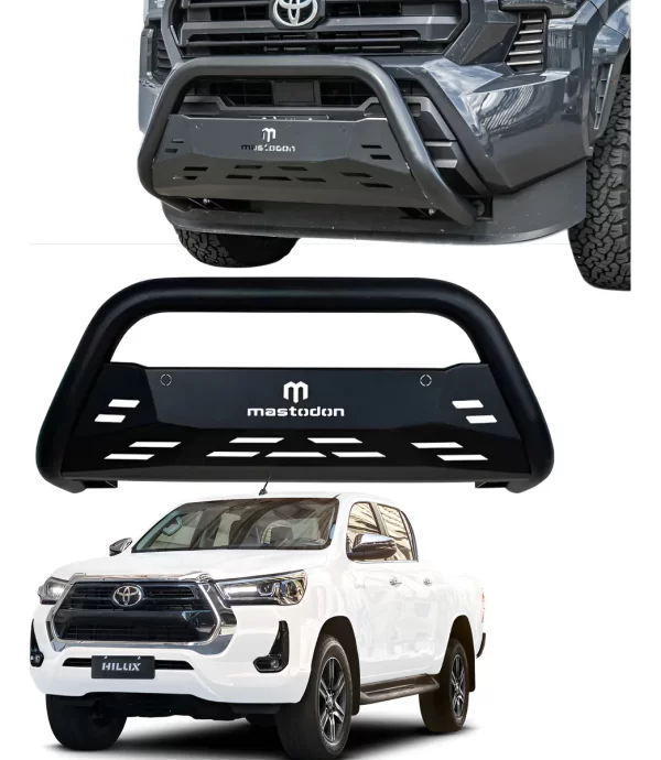 Burrera Bumper Delantero Rage Para Toyota Hilux 2016 - 2023