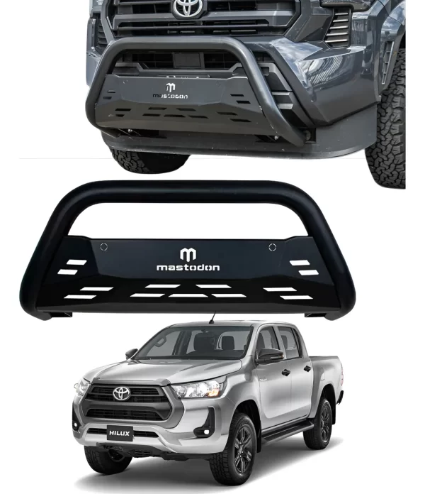 Burrera Bumper Rage Para Toyota Hilux Platinum 2021 - 2025