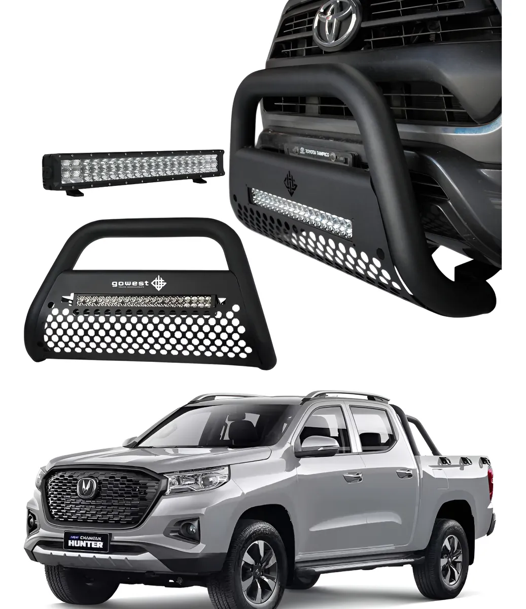 Burrera Ultra Bar De Barra Changan Hunter 2024 + Barra Led - Image 1