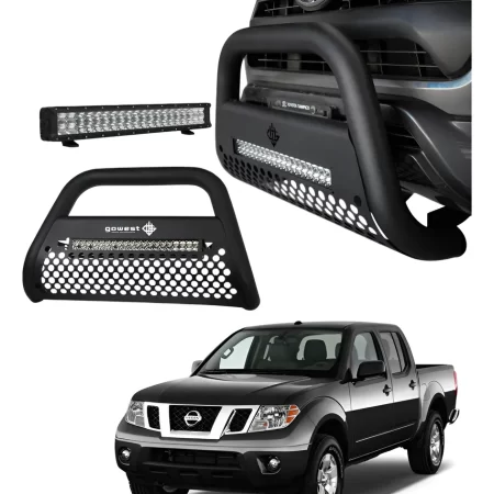 Kit Burrera Ultra Bar Np300 Frontier 2001 - 2007 + Barra Led