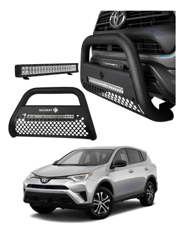 Combo Burrera Ultra Bar Para Toyota Rav4 2013 - 2018 + Barra