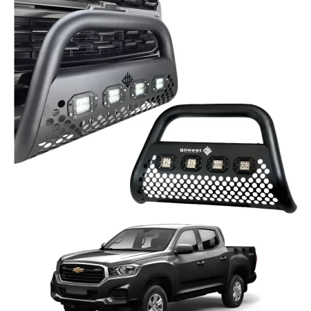 Burrera Ultra Bar 4 Faros P/ Chevrolet S10 Max 2022 - 2024