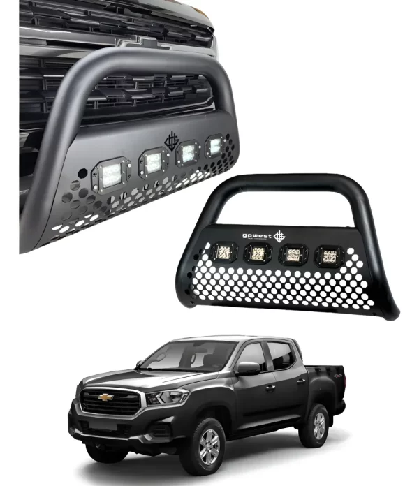 Burrera Ultra Bar 4 Faros P/ Chevrolet S10 Max 2022 - 2024