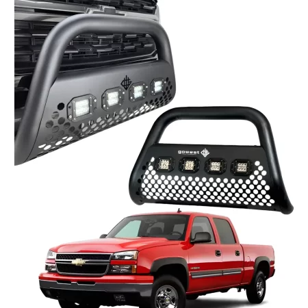 Burrera Ultra Bar 4 Faros Chevrolet Silverado 2003 - 2006