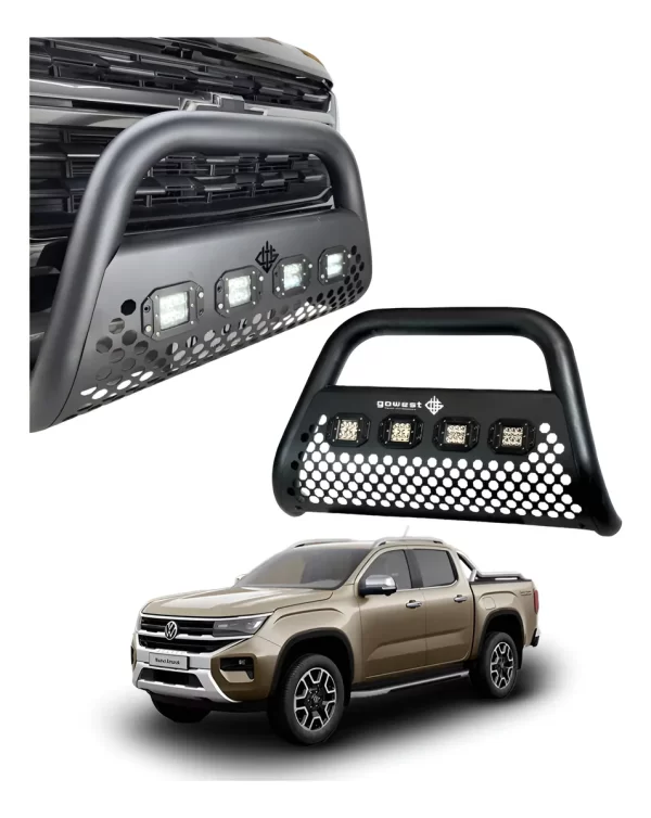 Burrera Ultra Bar 4 Faros P/ Volkswagen Amarok 2010 - 2024