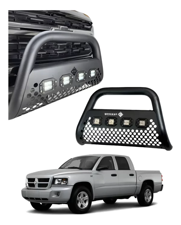 Burrera Ultra Bar 4 Faros Dodge Dakota 2005 - 2012