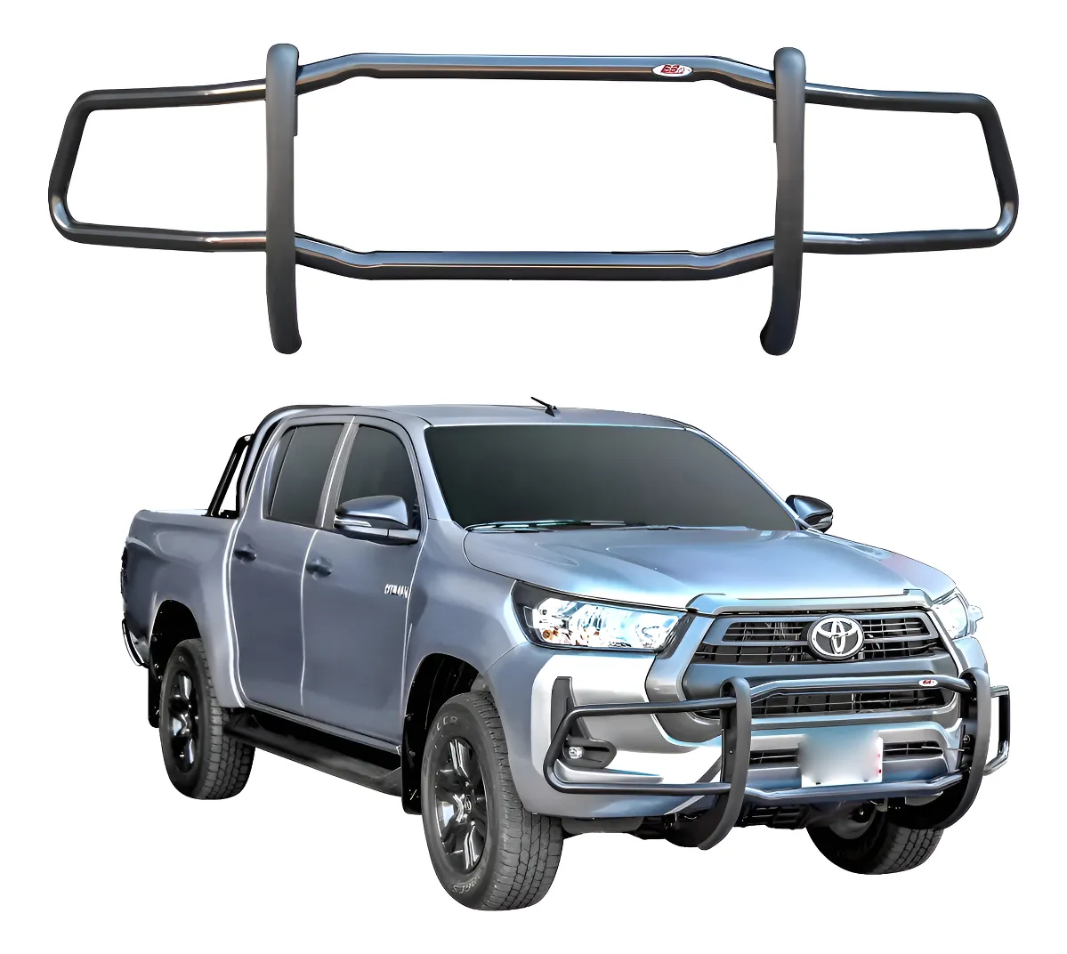 Bumper Delantero Toyota Hilux 2021 - 2022 Burrera Bronx - Image 1