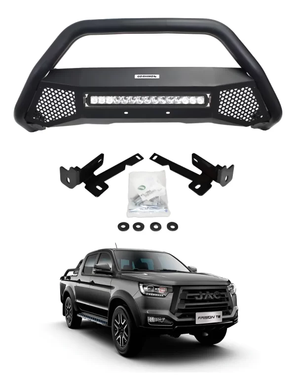 Defensa Rc4 Lr Con Luz P/ Jac Frison T6 / T8 2020 - 2024