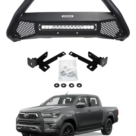 Defensa Rc4 Lr Con Luz Hilux 2016 - 2024