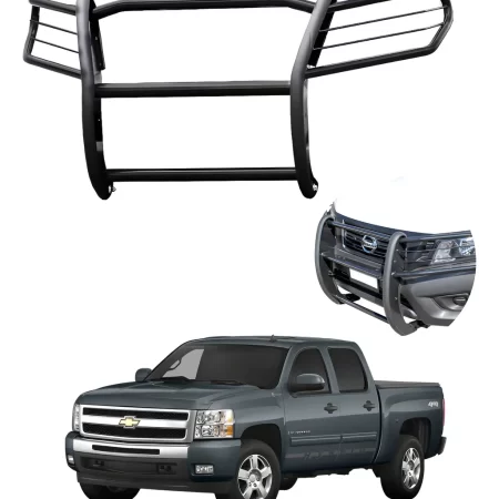 Burrera Defensa Cubre Faros Chevrolet Silverado 2007-2013