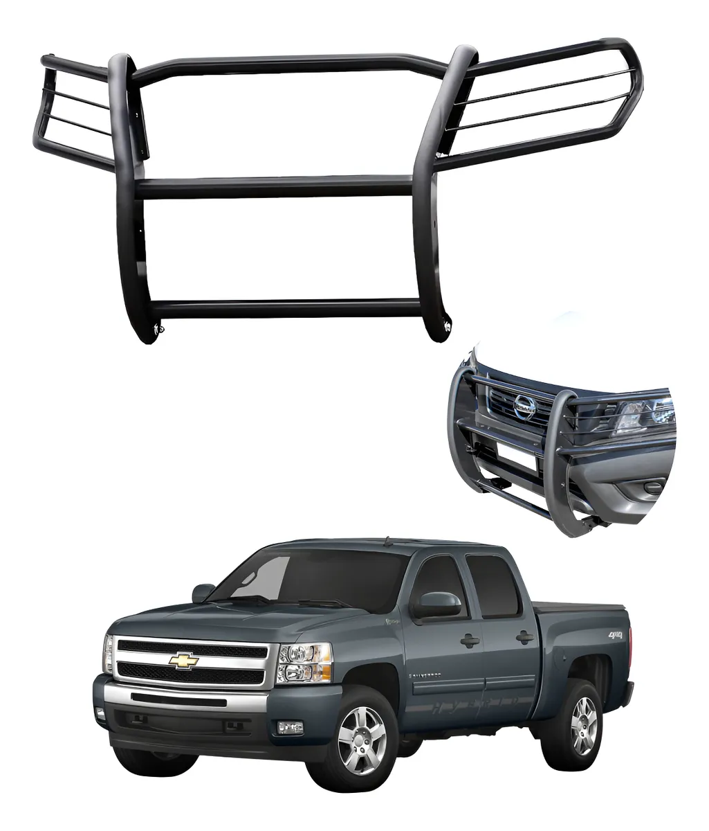 Burrera Defensa Cubre Faros Chevrolet Silverado 2007-2013 - Image 1