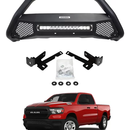 Defensa Rc4 Lr Con Luz Ram 1500 2019 - 2024