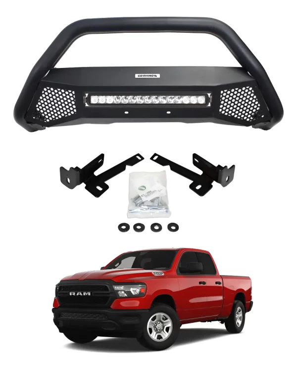 Defensa Rc4 Lr Con Luz Ram 1500 2019 - 2024