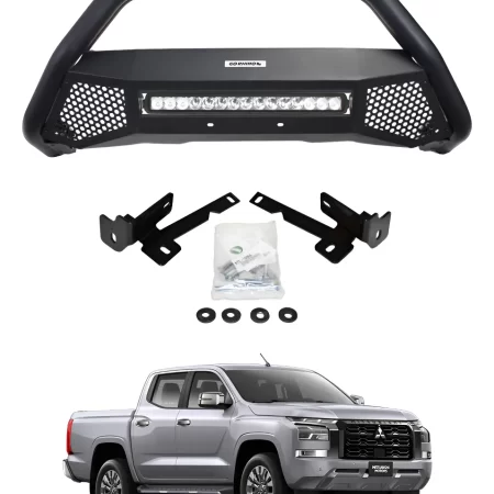 Defensa Rc4 Lr Con Luz Mitsubishi L200 2020-2024