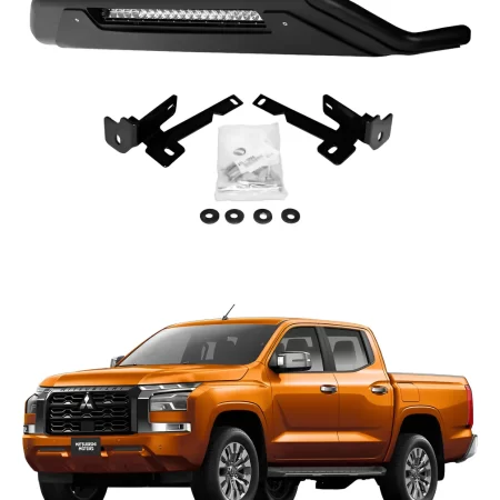 Defensa Rc3 Go Rhino C/ Luz Para L200 2020 - 2024