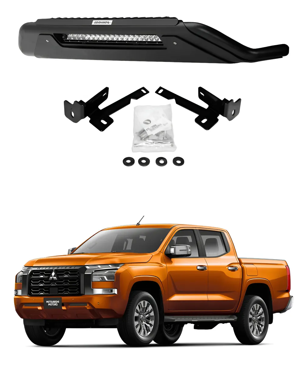 Defensa Rc3 Go Rhino C/ Luz Para L200 2020 - 2024 - Image 1