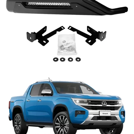 Defensa Rc3 Go Rhino C/ Luz Para Vw Amarok 2011 - 2024