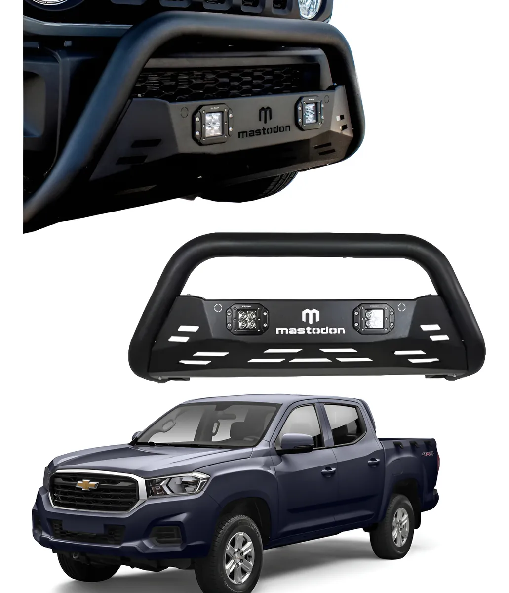 Burrera Defensa Rage 2 Led Chevrolet S10 Max 2022 - 2025 - Image 1