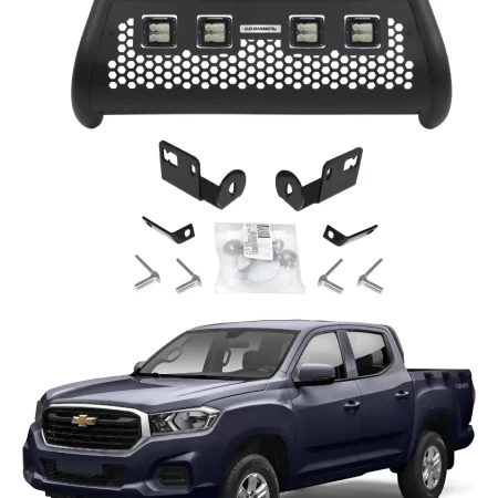 Burrera Defensa Rc2 Lr4 C/ Luz Chevrolet S10 Max 2021 - 2025