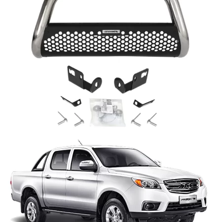 Burrera Defensa Rc2 Inox. Jac Frison T6 2019 - 2023