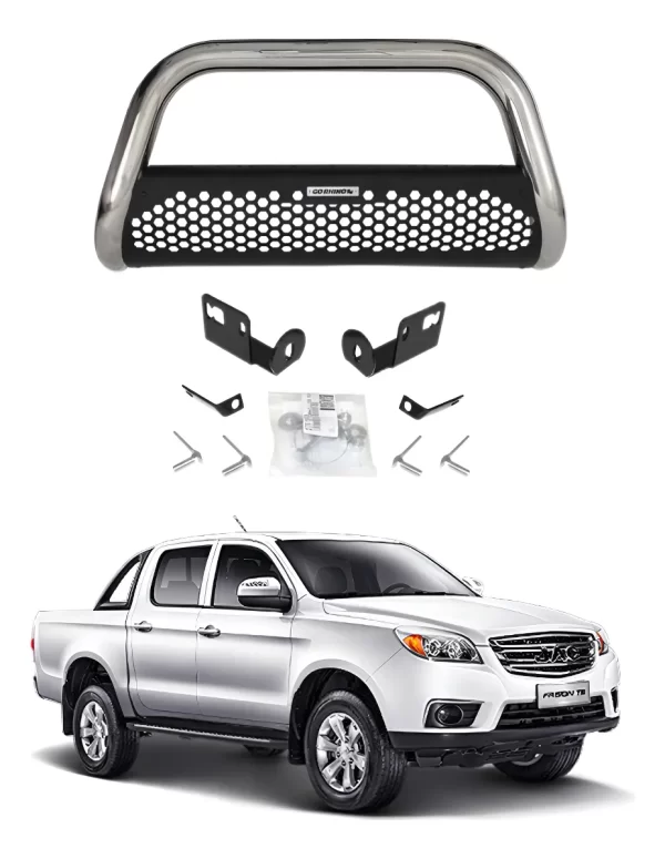 Burrera Defensa Rc2 Inox. Jac Frison T6 2019 - 2023