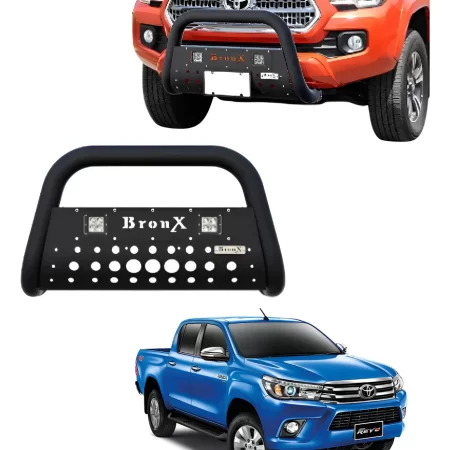 Kit Burrera Black Toyota Hilux 2006 -2015 + 2 Faros Led