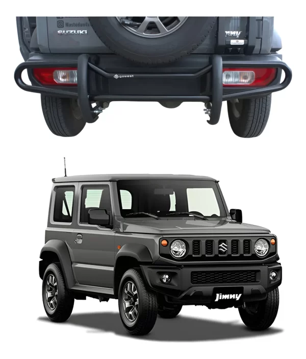 Burrera Bumper Trasero Compatible Suzuki Jimny 2021 - 2024