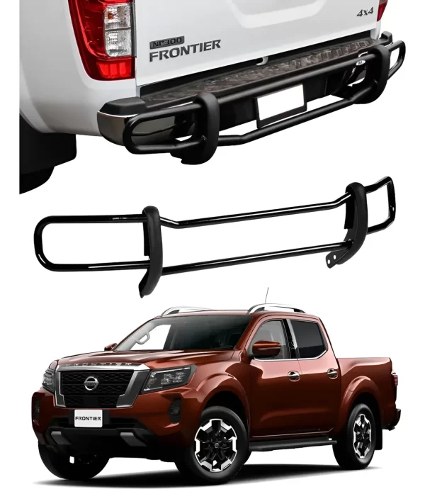 Burrera Bumper Trasero P/ Nissan Np300 Frontier 2016 - 2020