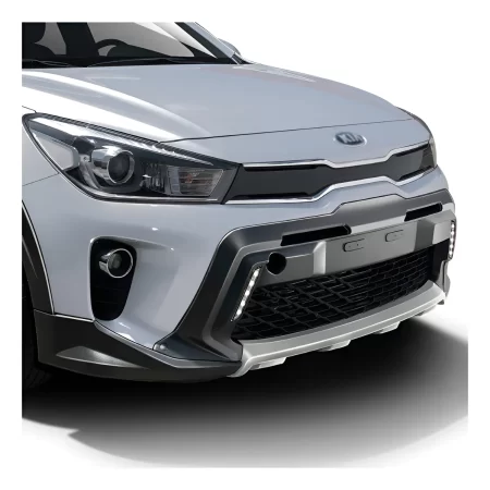 Bumper Guard Delantero Con Faros Drl Kia Rio 2018 - 2020