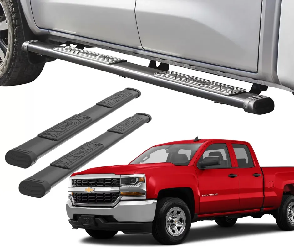 Estribos Chevrolet Silverado 1500 2016 - 2018 Doble Cabina - Image 1