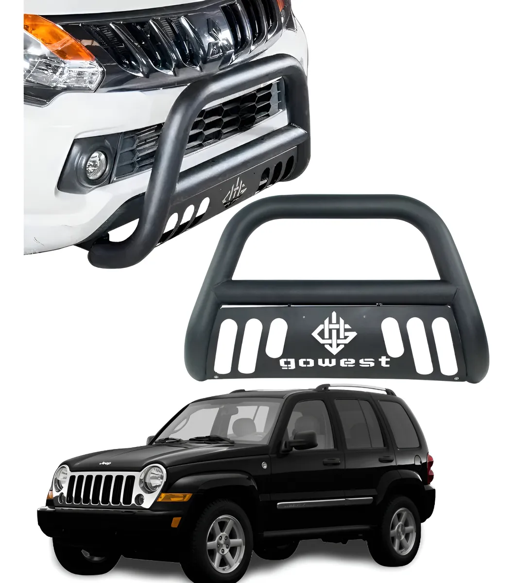 Burrera Protector Bar Negra Para Jeep Liberty 2002 - 2004 - Image 1