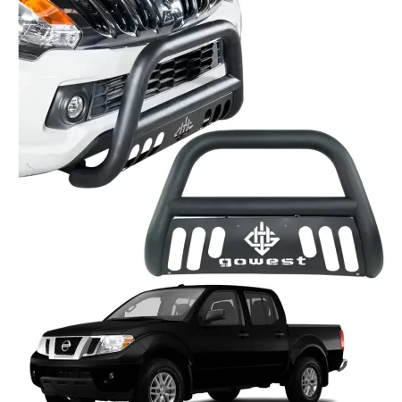Burrera Protector Bar Negra Nissan Frontier V4 2011 - 2015