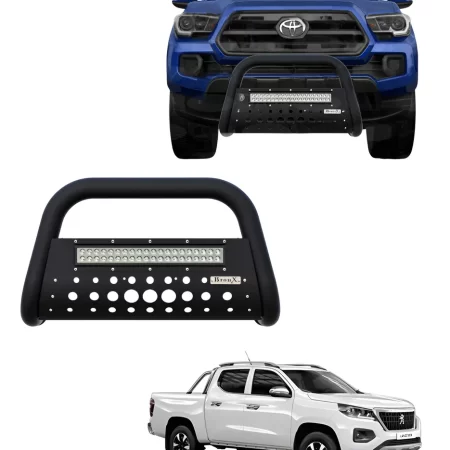 Burrera Black Con Barra Led Landtreck 4 Action 2021-2023