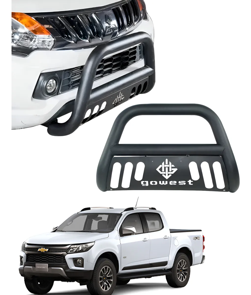Burrera Protector Bar Negra Chevrolet S10 2016 - 2020 + - Image 1