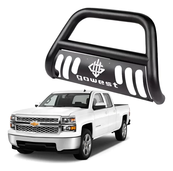 Burrera Protector Bar Negra Chevrolet Silverado 2014 - 2015