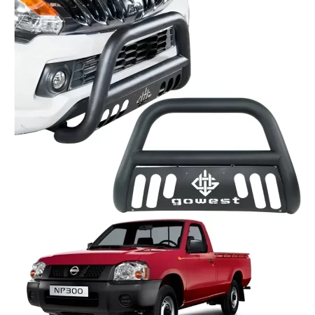 Burrera Protector Bar Negra Nissan D22 Gasolina 2009 - 2015