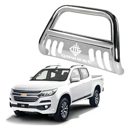 Burrera Protector Bar Cromada Chevrolet S10 2016 - 2020 +