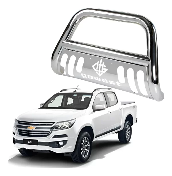 Burrera Protector Bar Cromada Chevrolet S10 2016 - 2020 +