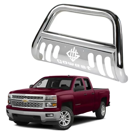 Burrera Protector Bar Cromada Chevrolet Silverado 2014-2015