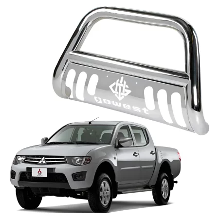 Burrera Protector Bar Cromada Mitsubishi L200 2008 - 2015