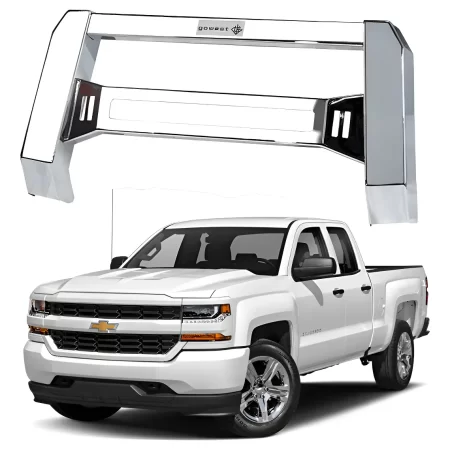 Burrera Baja Bar Cromada Chevrolet Silverado 2007 - 2018