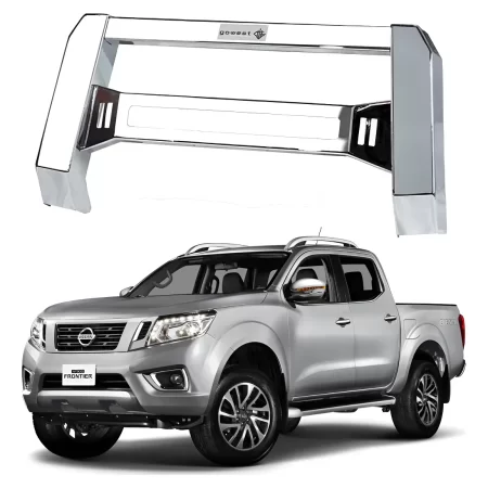Burrera Baja Bar Cromada Nissan Np300 Frontier 2016 - 2020
