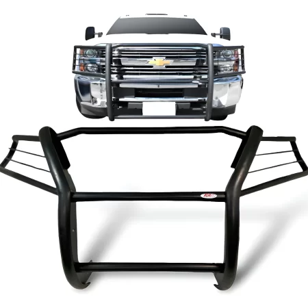 Tumbaburros Chevrolet Silverado 2007-2013 Negro Super Bronco