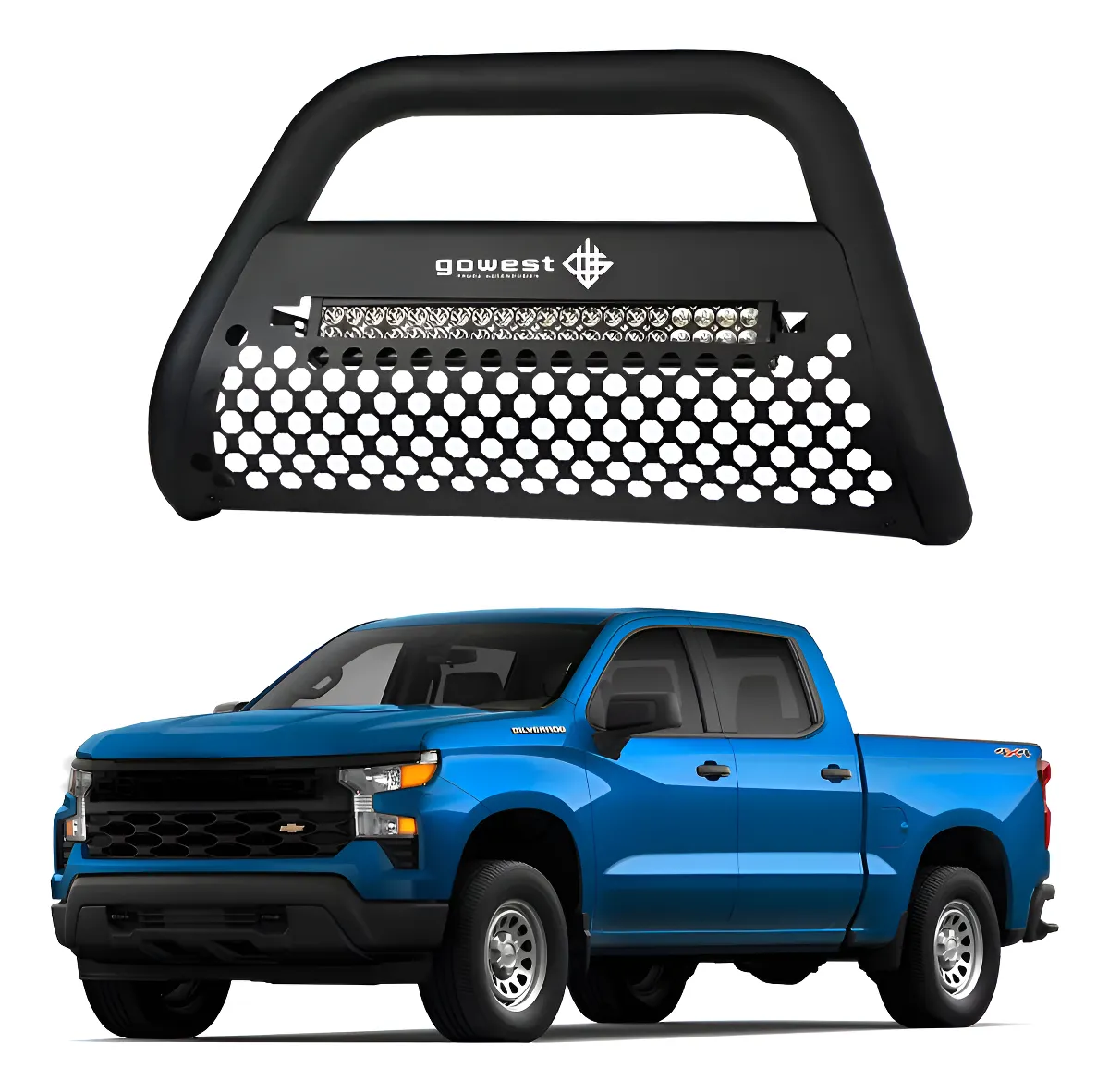 Burrera Ultra Bar De Barra Chevrolet Silverado 2019 - 2022 + - Image 1