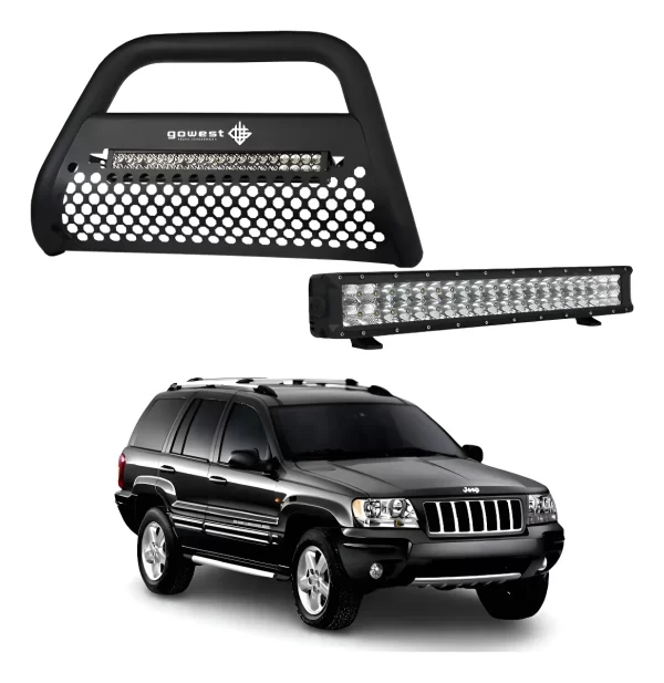 Kit Burrera Ultra Bar Grand Cherokee 1999 - 2004 + Barra Led