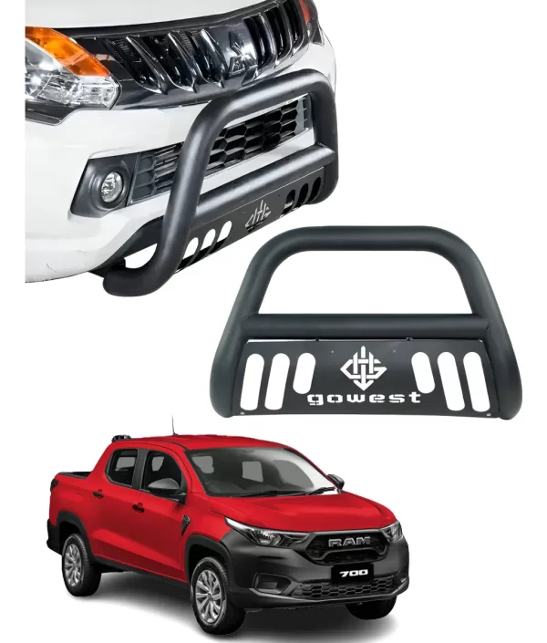 Burrera Protector Bar Para Ram 700 Doble Cabina 2014 - 2020