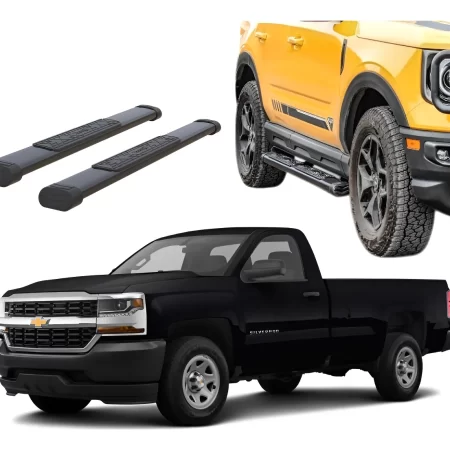 Estribos Chevrolet Silverado 2014 - 2015 Cabina Sencilla