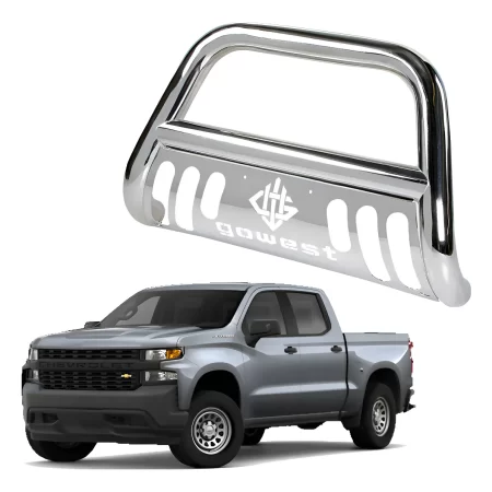 Burrera Protector Bar Chevrolet Silverado 2019 - 2022 Cromo