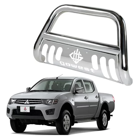 Burrera Protector Bar Cromada Mitsubishi L200 2008 - 2015
