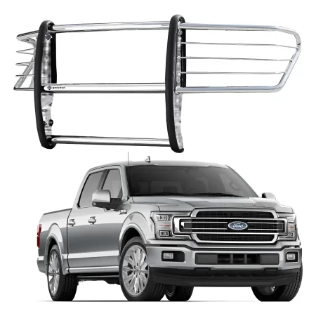 Burrera Euroguard Compatible Con F-150 Lobo 2015 - 2020 Inox